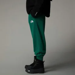 Sale The North Face Essential Oversized Joggingbukser Til Unge Evergreen