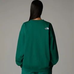 Shop The North Face Essential Sweatshirt Til Damer Evergreen