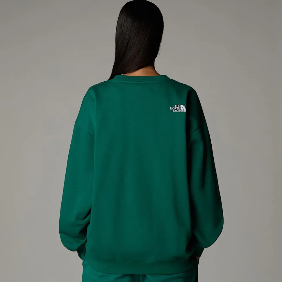 Shop The North Face Essential Sweatshirt Til Damer Evergreen