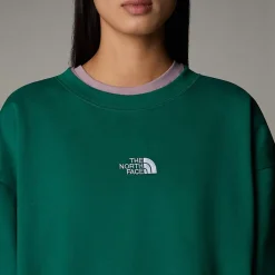 Shop The North Face Essential Sweatshirt Til Damer Evergreen
