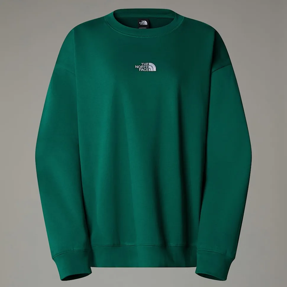 Shop The North Face Essential Sweatshirt Til Damer Evergreen