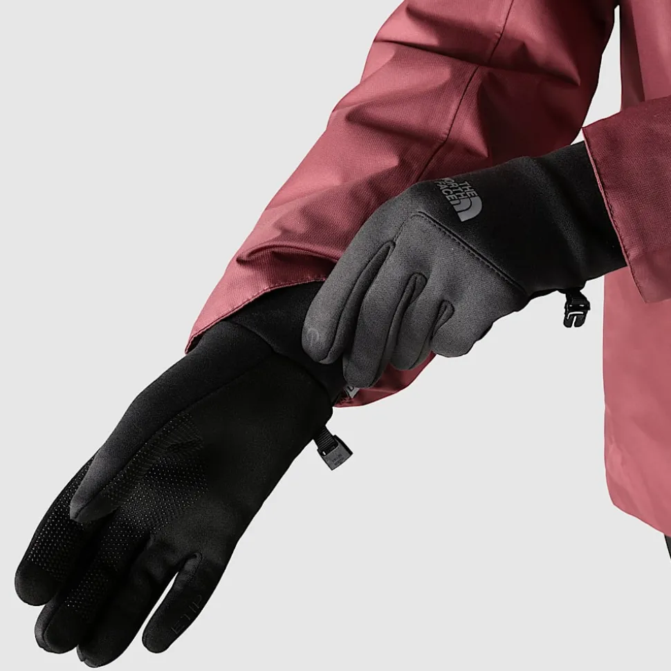 Flash Sale The North Face Etip™ Hardface Handsker Til Damer TNF Black Heather