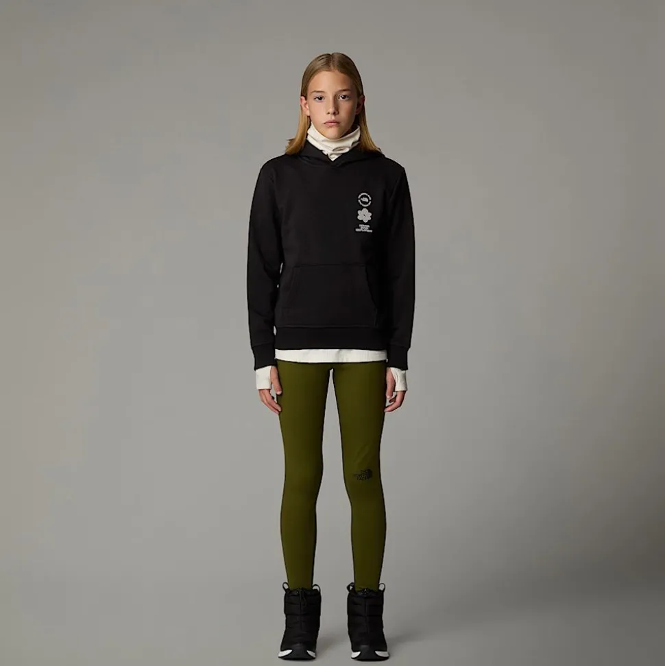 Discount The North Face Everyday Leggings Til Piger Forest Olive
