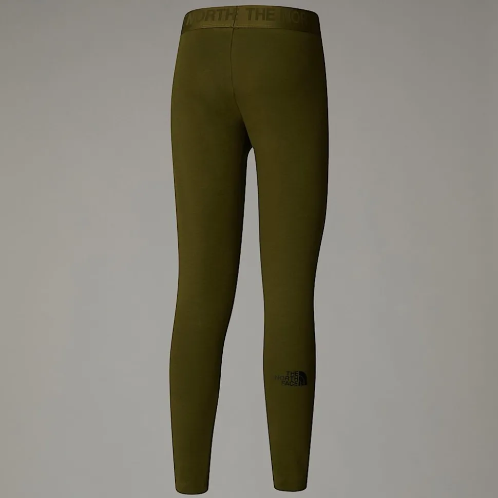 Discount The North Face Everyday Leggings Til Piger Forest Olive
