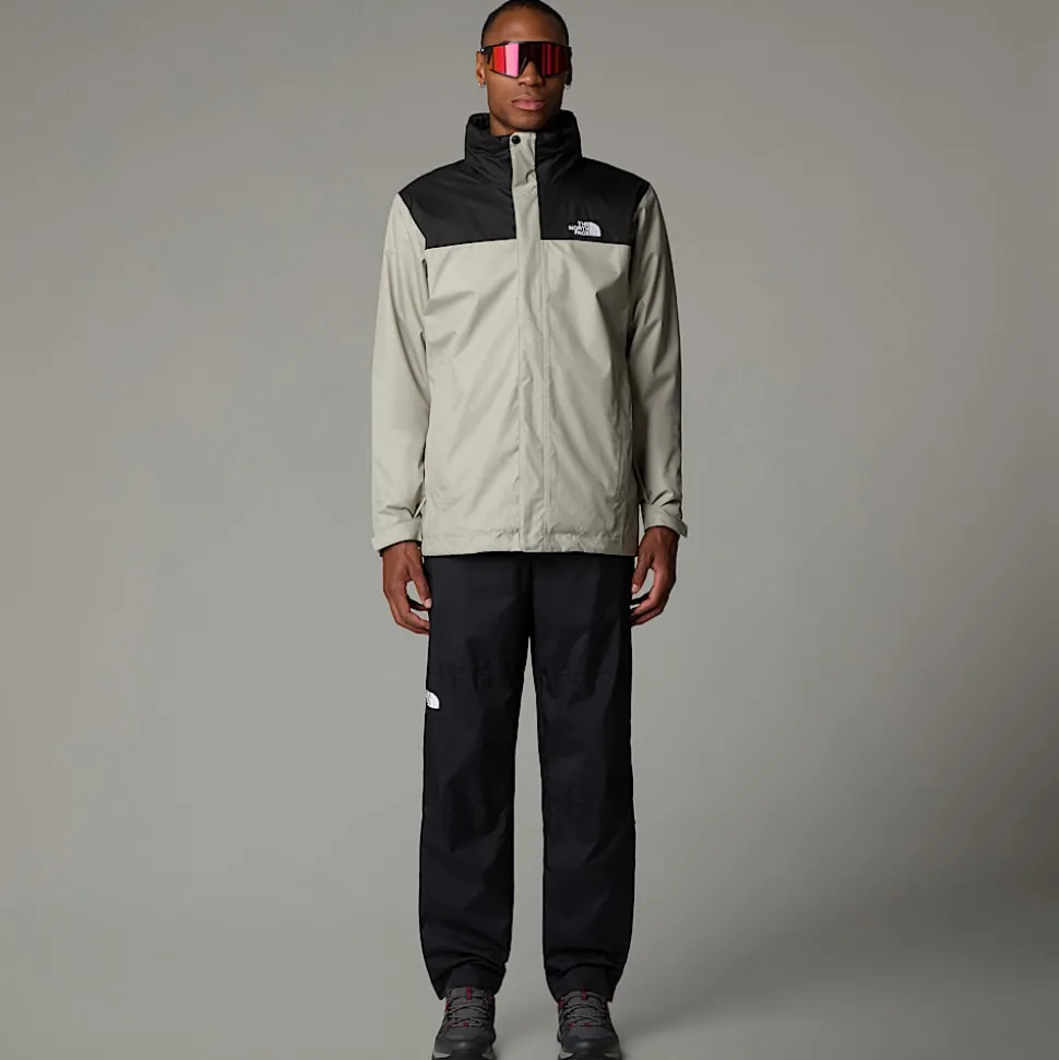 Hot The North Face Evolve II Triclimate® 3-i-1 Jakke Til Herrer Clay Grey-TNF Black