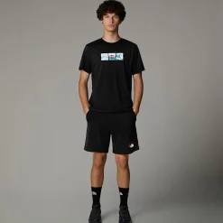 Fashion The North Face Expedition System Graphic T-shirt Til Herrer TNF Black