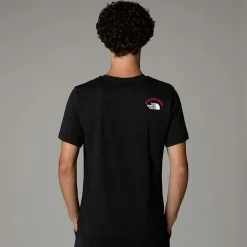 Fashion The North Face Expedition System Graphic T-shirt Til Herrer TNF Black