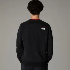 Shop The North Face Expedition System Graphic Sweatshirt Til Herrer TNF Black