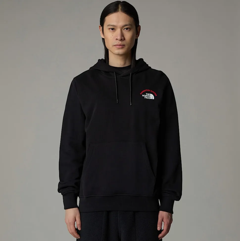 Online The North Face Expedition System Graphic Hættetrøje Til Herrer TNF Black