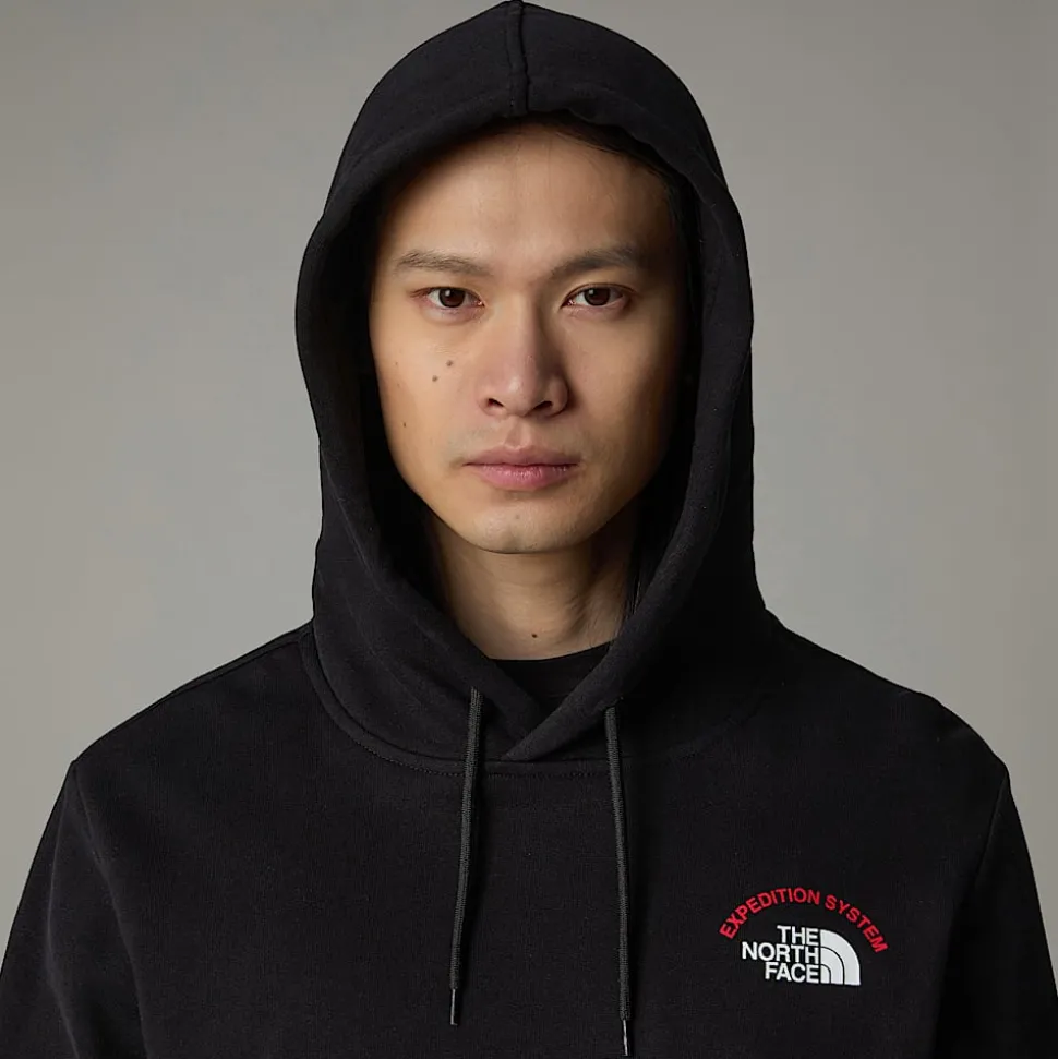Online The North Face Expedition System Graphic Hættetrøje Til Herrer TNF Black
