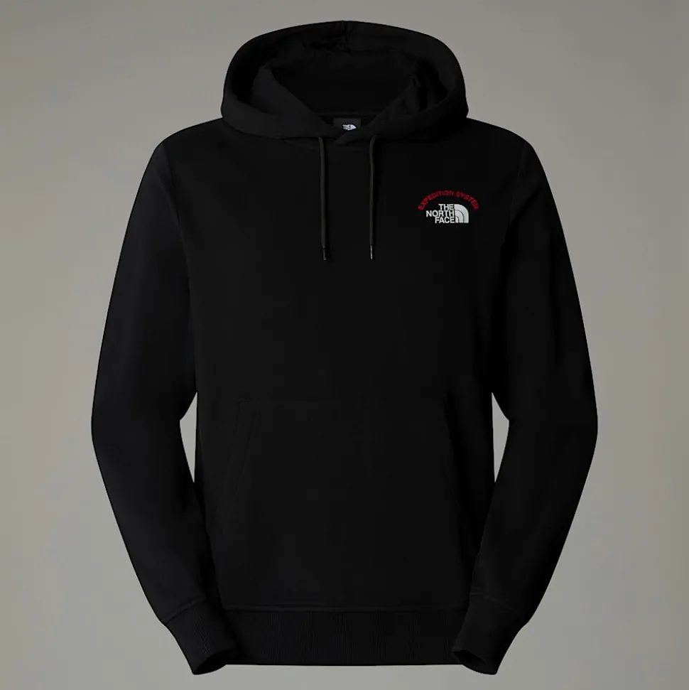 Online The North Face Expedition System Graphic Hættetrøje Til Herrer TNF Black
