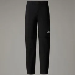 New The North Face Exploration Convertible Bukser Til Drenge TNF Black