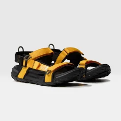 Cheap The North Face Explore Camp Sandaler Til Herrer Summit Gold-TNF Black