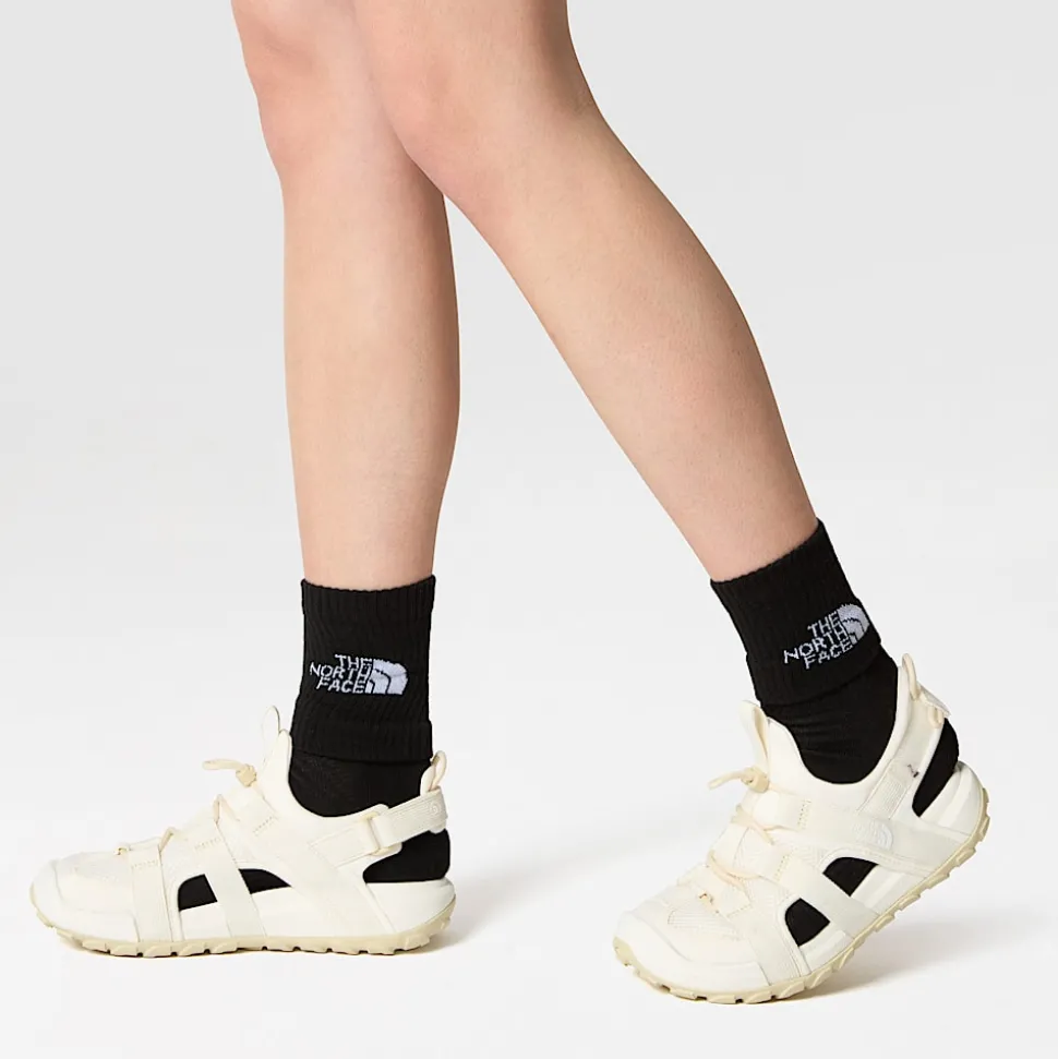 Outlet The North Face Explore Camp Shandaler Til Damer WHITE DUNE/GRAVEL