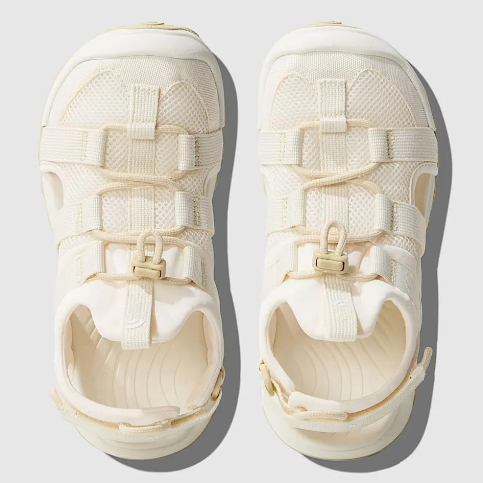 Outlet The North Face Explore Camp Shandaler Til Damer WHITE DUNE/GRAVEL