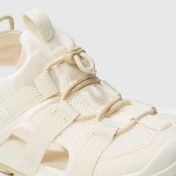 Outlet The North Face Explore Camp Shandaler Til Damer WHITE DUNE/GRAVEL