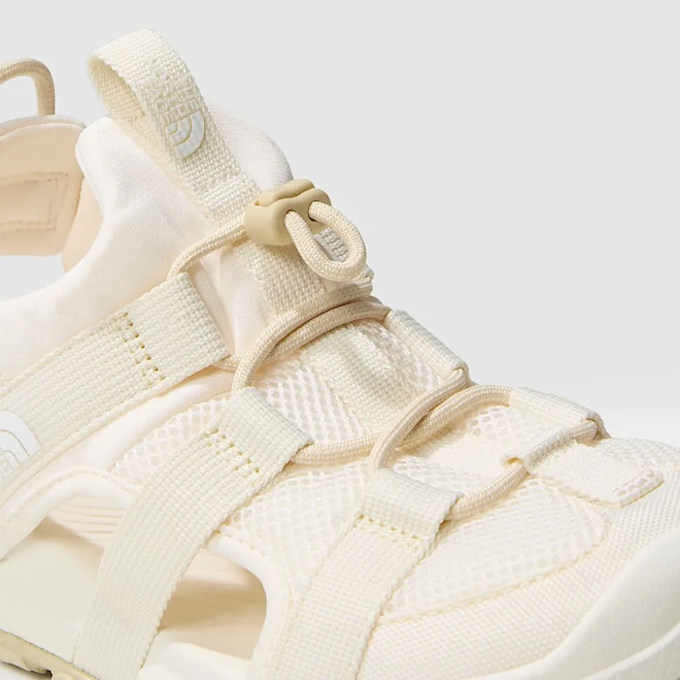 Outlet The North Face Explore Camp Shandaler Til Damer WHITE DUNE/GRAVEL