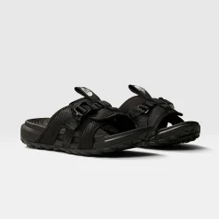 Fashion The North Face Explore Camp Slides Til Damer TNF Black-TNF Black