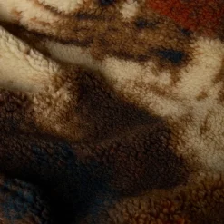 Cheap The North Face Extreme Pile Pullover Fleece Til Damer Gravel TNF Bleach Dye Print-TNF Black