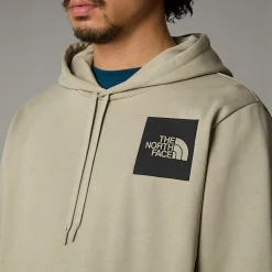 Best The North Face Fine Hættetrøje Til Herrer Clay Grey