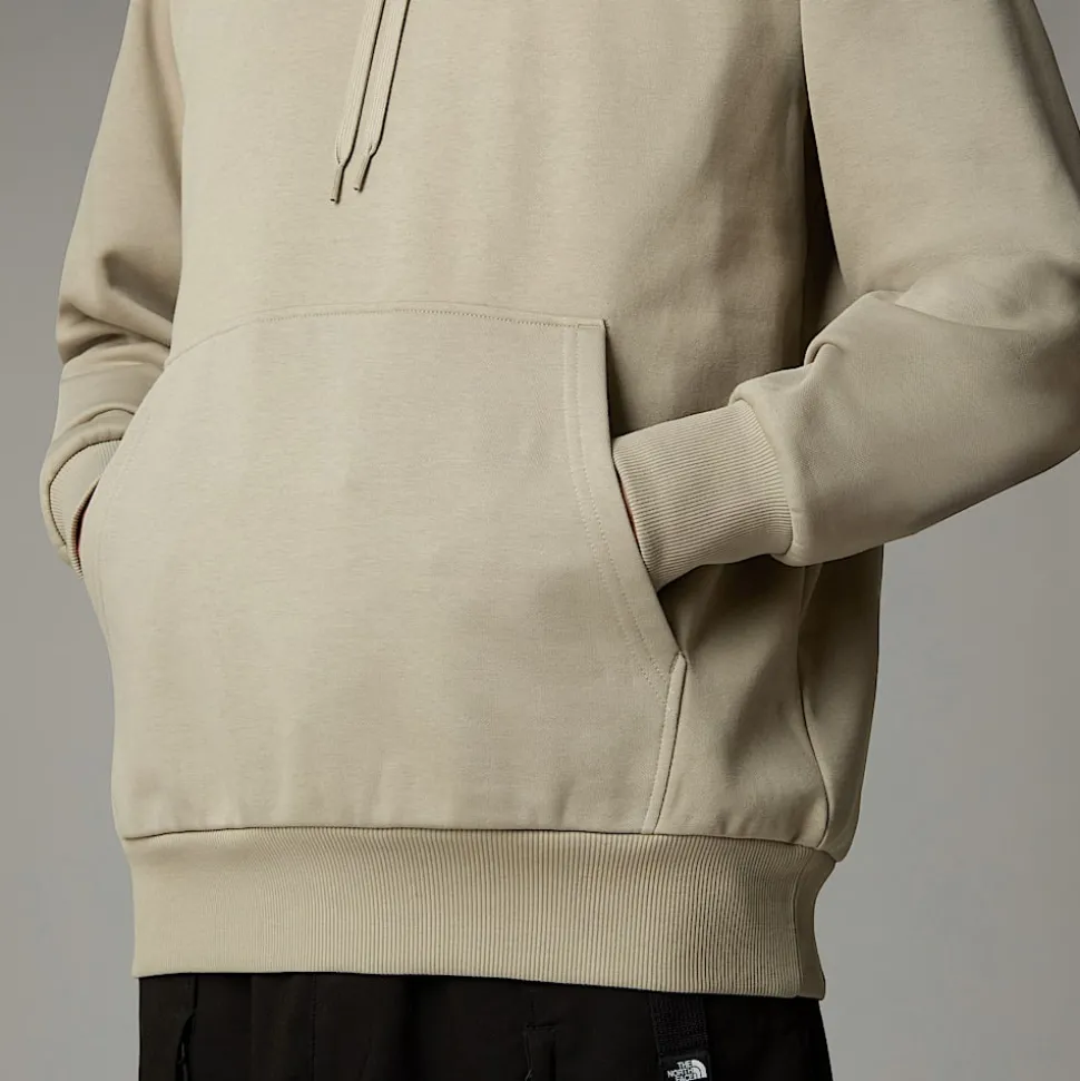 Best The North Face Fine Hættetrøje Til Herrer Clay Grey