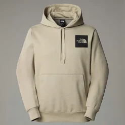 Best The North Face Fine Hættetrøje Til Herrer Clay Grey