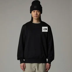 Clearance The North Face Fine Sweatshirt Til Herrer TNF Black