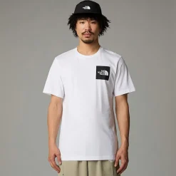 Clearance The North Face Fine T-shirt Til Herrer TNF White