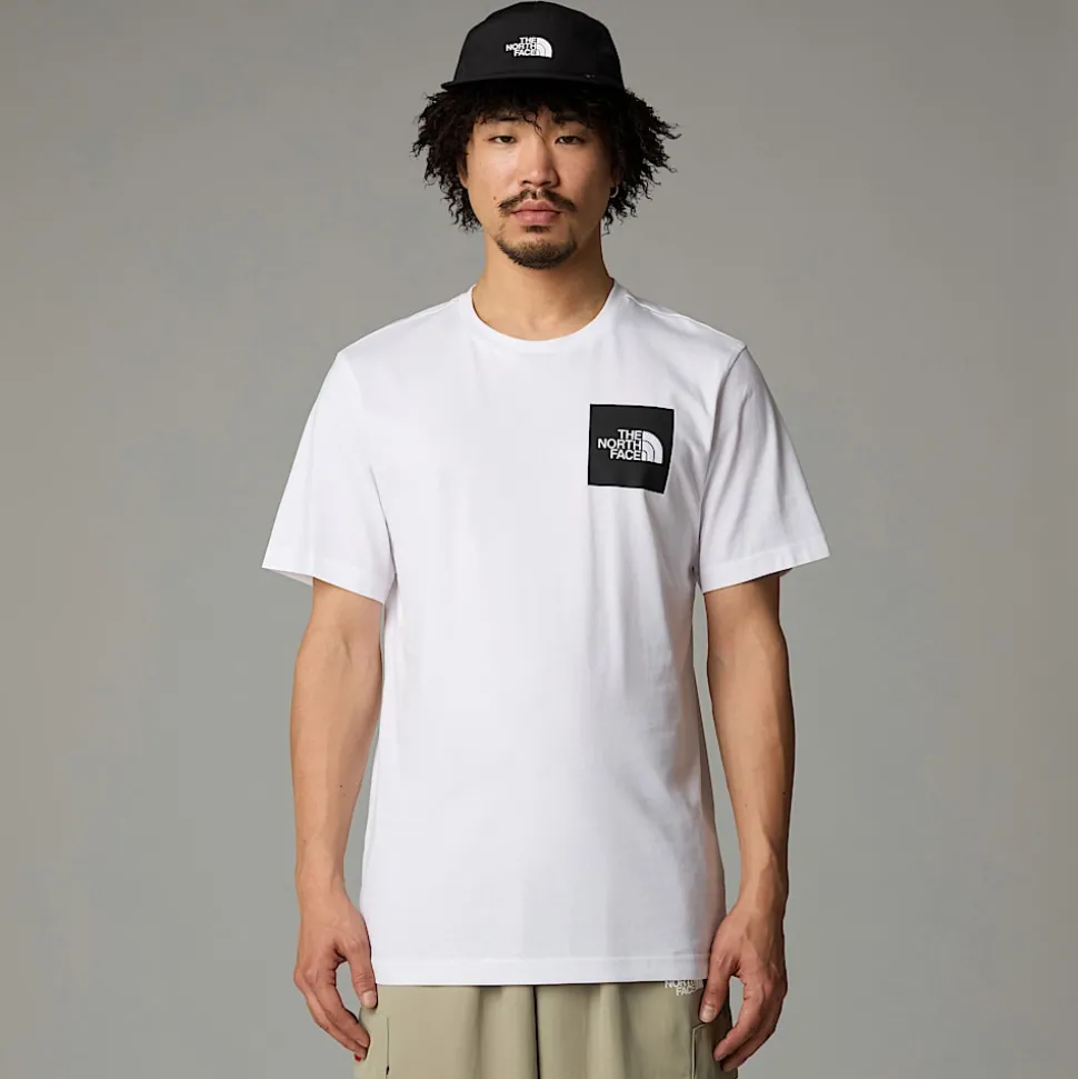 Clearance The North Face Fine T-shirt Til Herrer TNF White