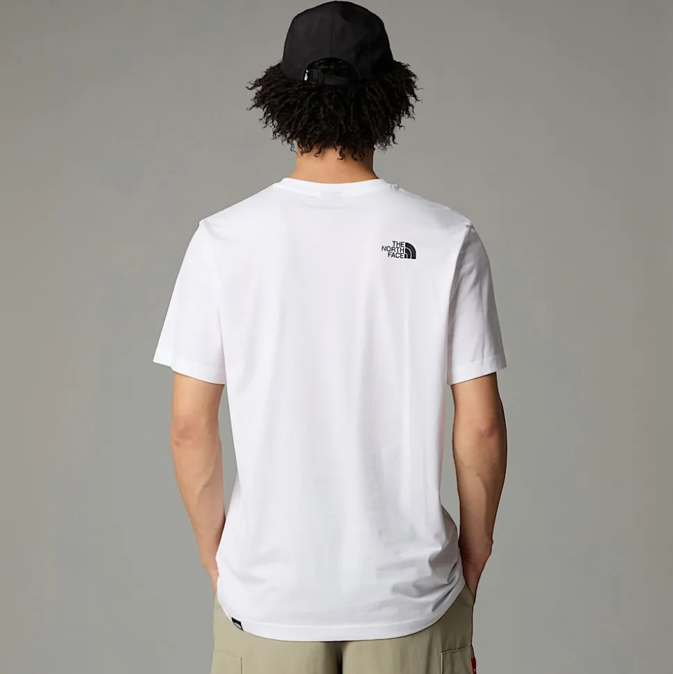 Clearance The North Face Fine T-shirt Til Herrer TNF White