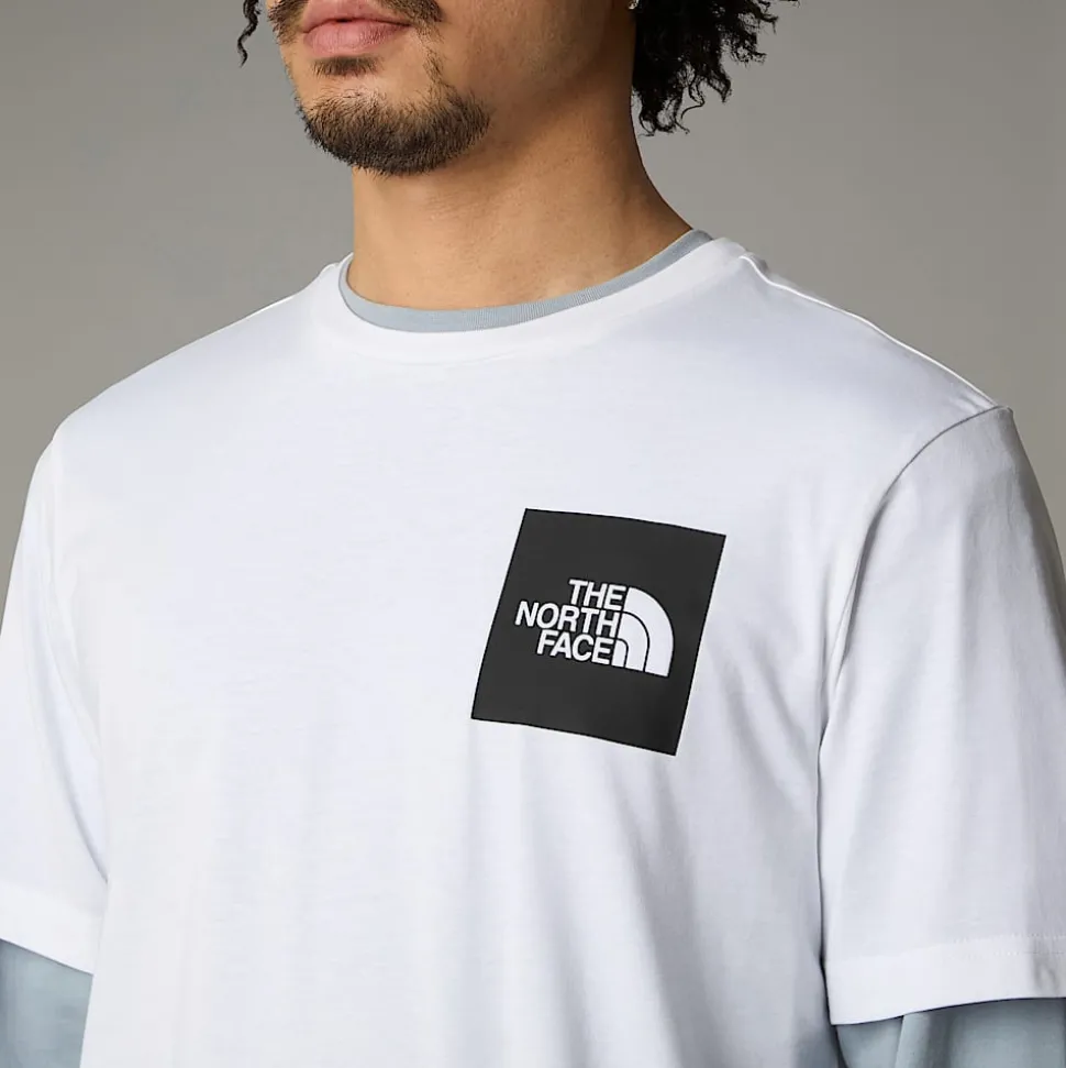 Clearance The North Face Fine T-shirt Til Herrer TNF White