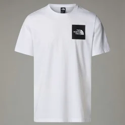 Clearance The North Face Fine T-shirt Til Herrer TNF White