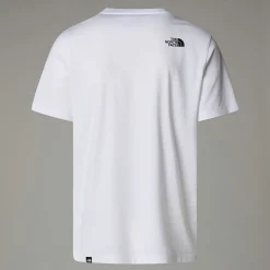 Clearance The North Face Fine T-shirt Til Herrer TNF White