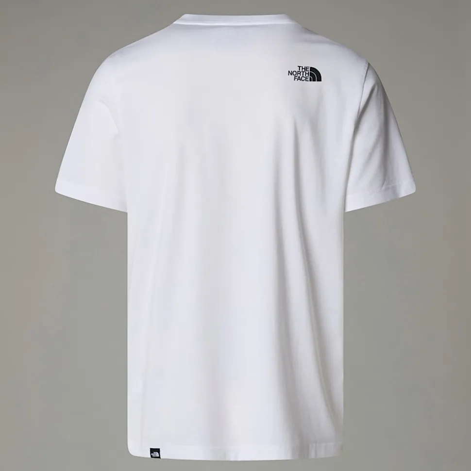 Clearance The North Face Fine T-shirt Til Herrer TNF White