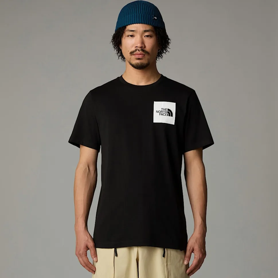 New The North Face Fine T-shirt Til Herrer TNF Black