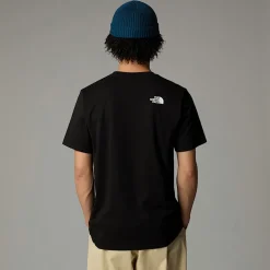 New The North Face Fine T-shirt Til Herrer TNF Black