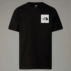 New The North Face Fine T-shirt Til Herrer TNF Black