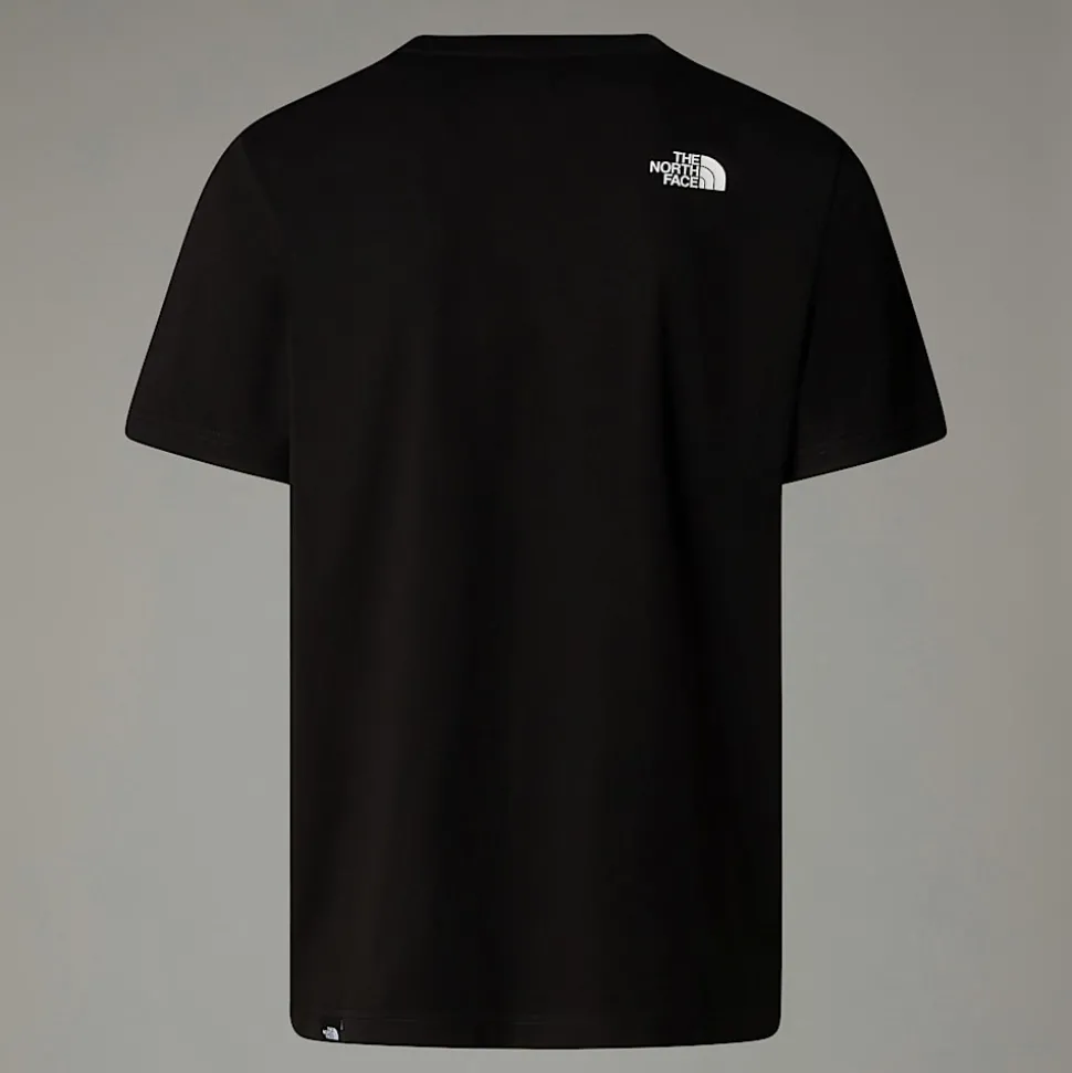 New The North Face Fine T-shirt Til Herrer TNF Black