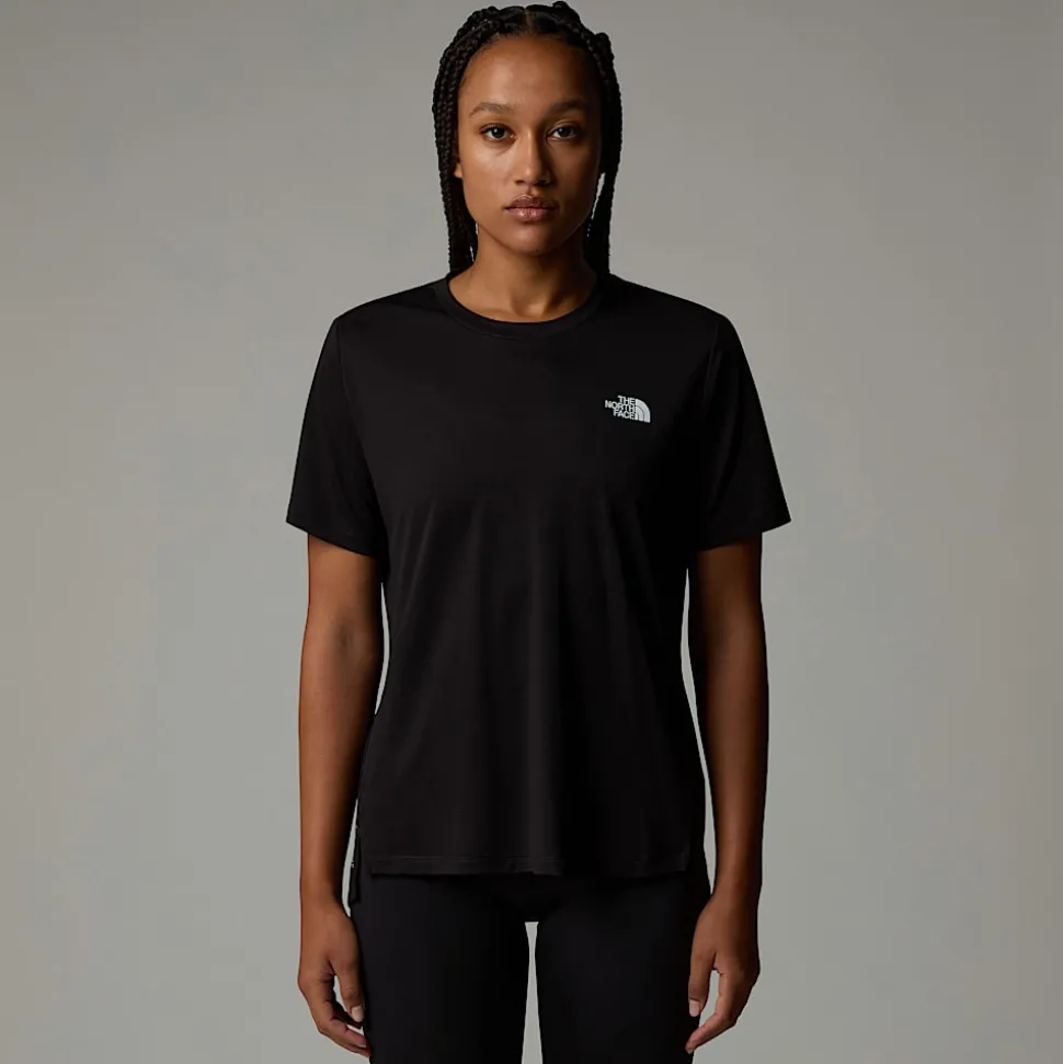 Cheap The North Face Flex Graphic T-shirt Til Damer TNF Black