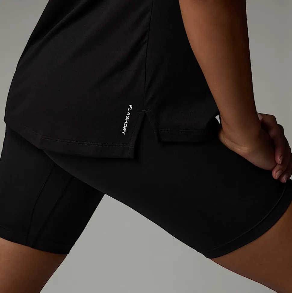 Cheap The North Face Flex Graphic T-shirt Til Damer TNF Black