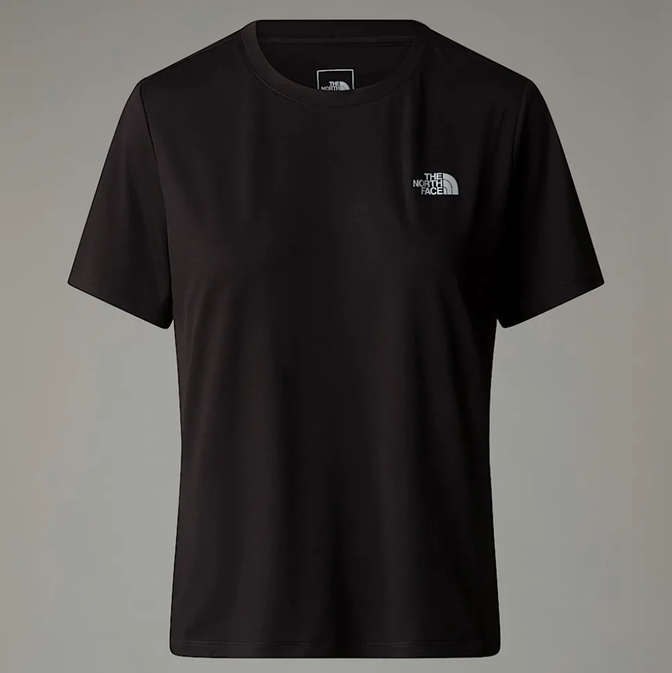 Cheap The North Face Flex Graphic T-shirt Til Damer TNF Black