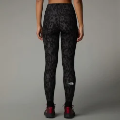 Sale The North Face Flex High Rise Leggings Med Print I Ankellængde Til Damer Asphalt Grey Patchwork Print