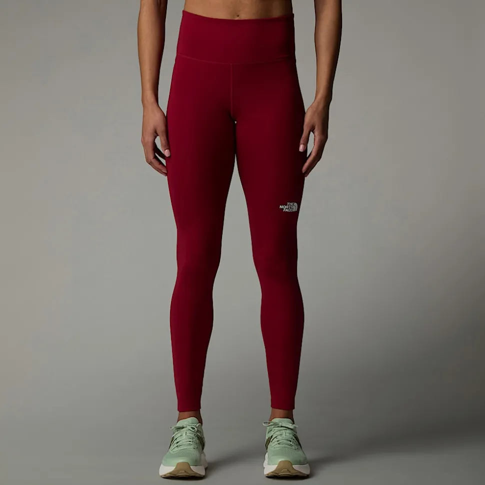 Store The North Face Flex High Rise Leggings Til Damer Beetroot