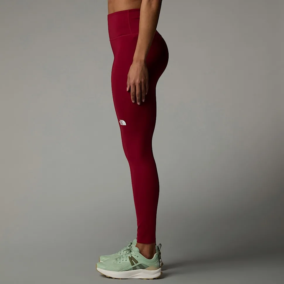 Store The North Face Flex High Rise Leggings Til Damer Beetroot