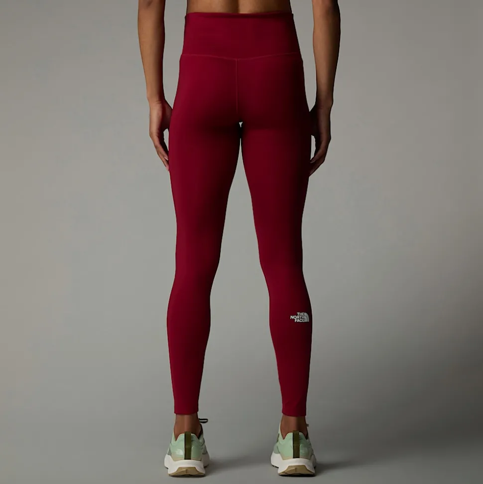 Store The North Face Flex High Rise Leggings Til Damer Beetroot