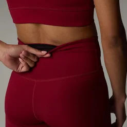 Store The North Face Flex High Rise Leggings Til Damer Beetroot