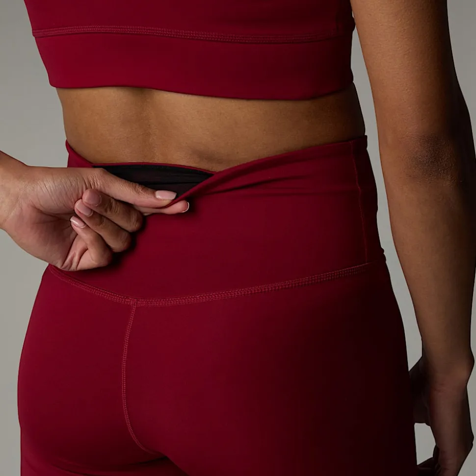 Store The North Face Flex High Rise Leggings Til Damer Beetroot