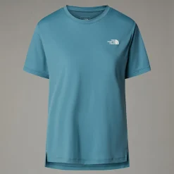 Clearance The North Face Flex T-shirt Til Damer Algae Blue