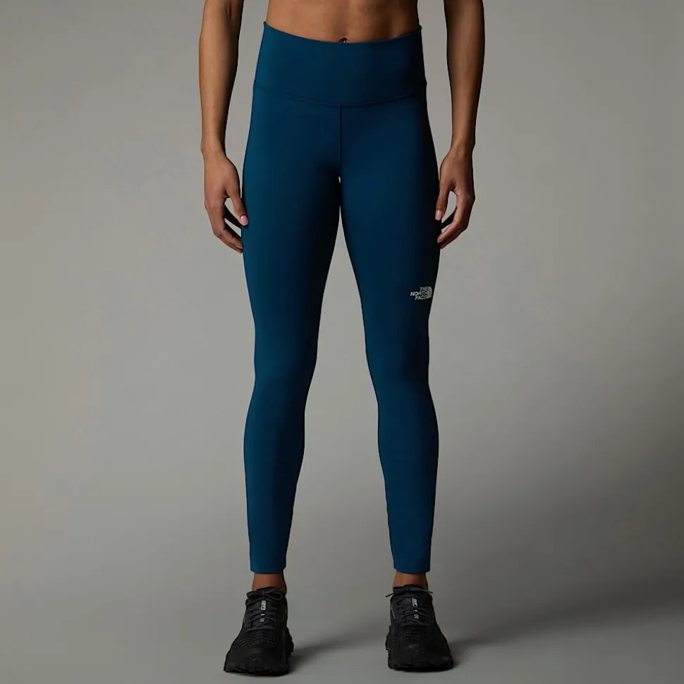 Outlet The North Face Flex Warm Leggings Til Damer Midnight Petrol