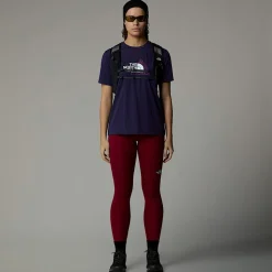 Cheap The North Face Foundation Mountain T-shirt Til Damer Eternal Purple